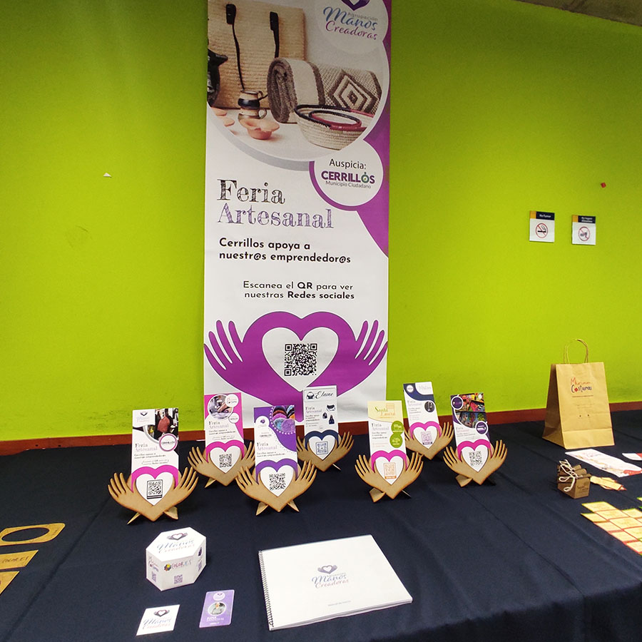 Identidad “Agrupación Manos Creadoras” Municipalidad de Cerrillos