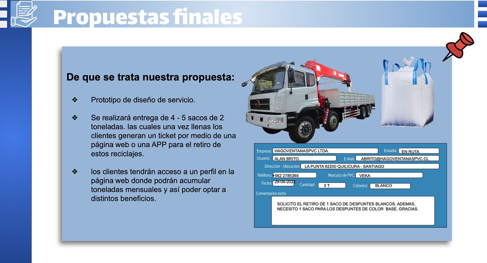 Recolección y Reutilización de Perfiles PVC (VEKA)