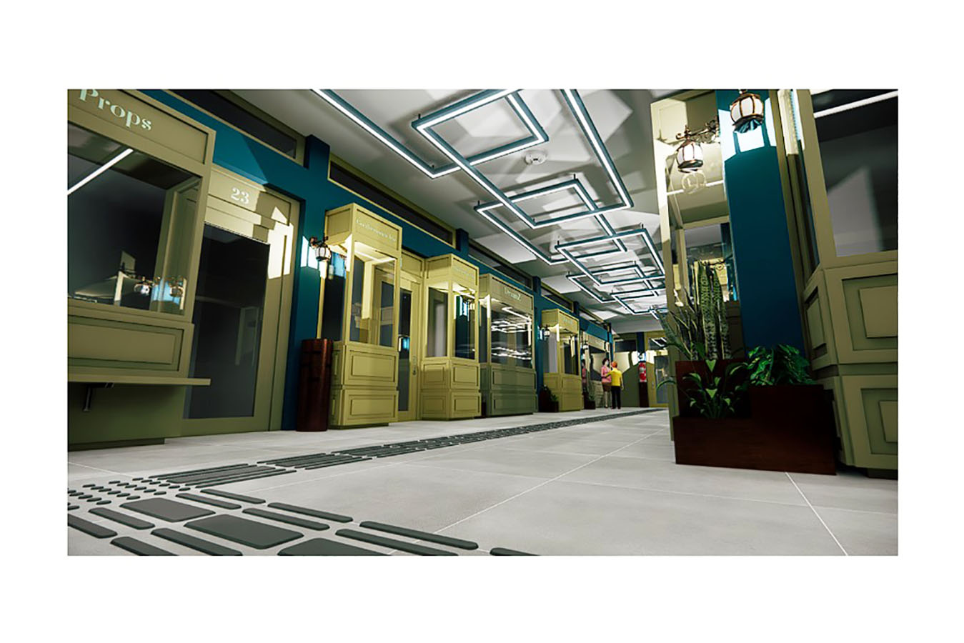 Diseño Espacios Públicos Galería San Ignacio