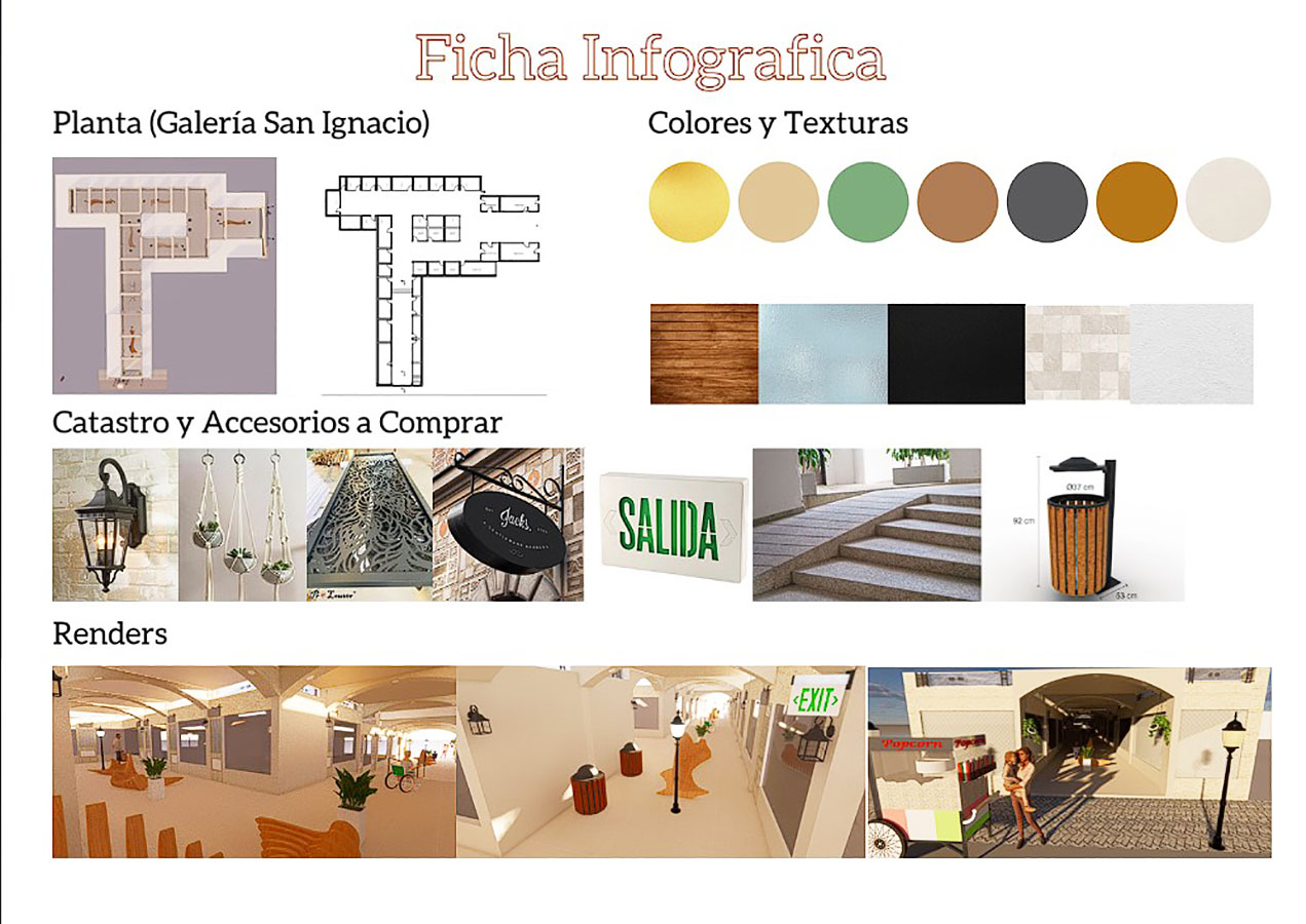 Diseño Espacios Públicos Galería San Ignacio