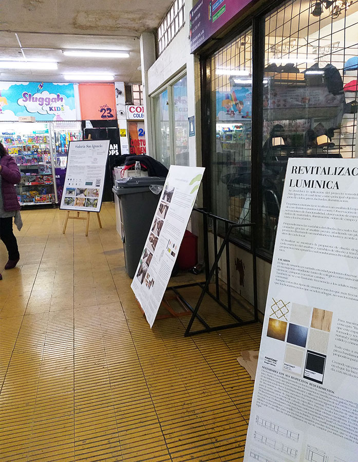 Diseño Espacios Públicos Galería San Ignacio