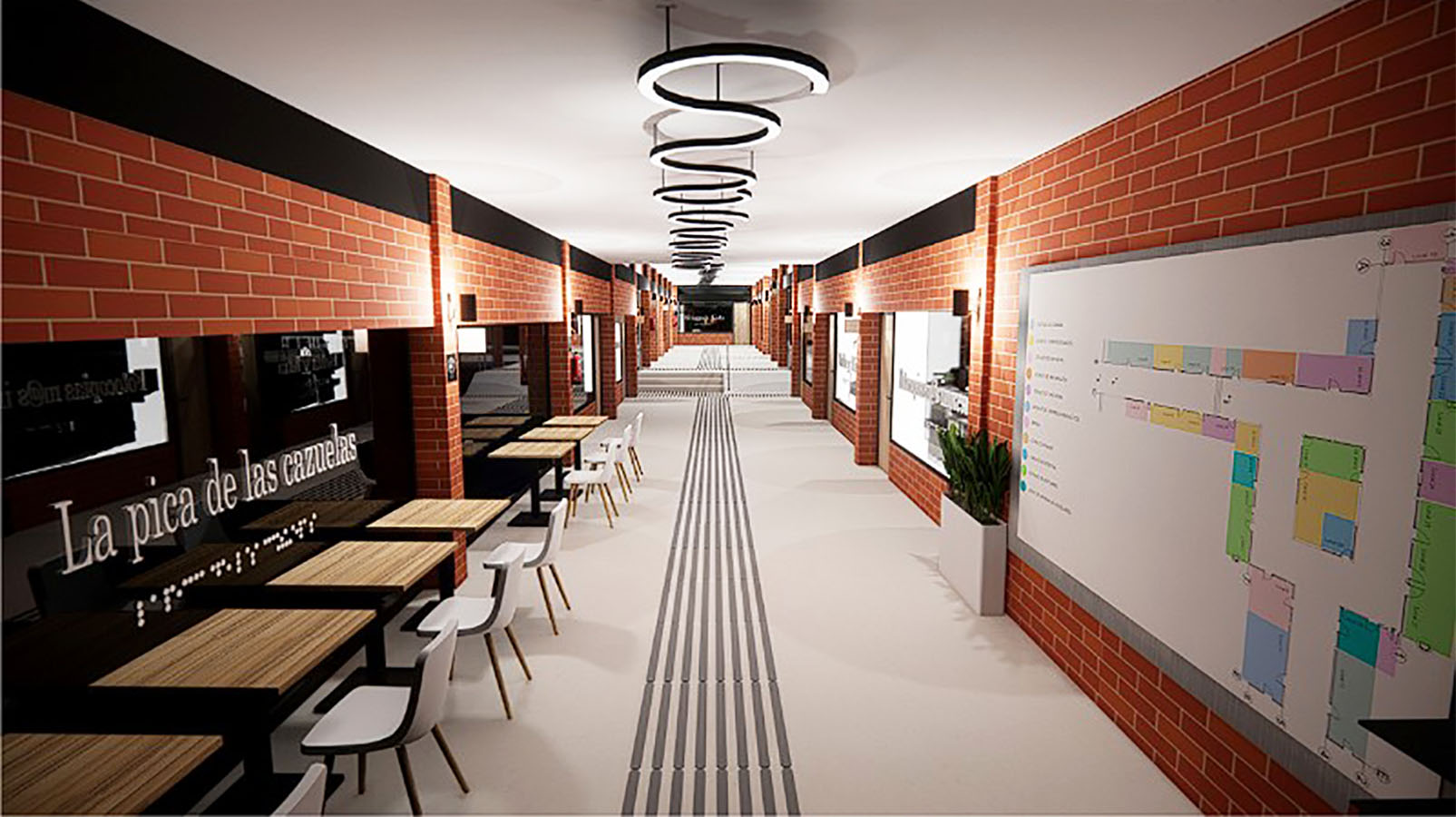 Diseño Espacios Públicos Galería San Ignacio