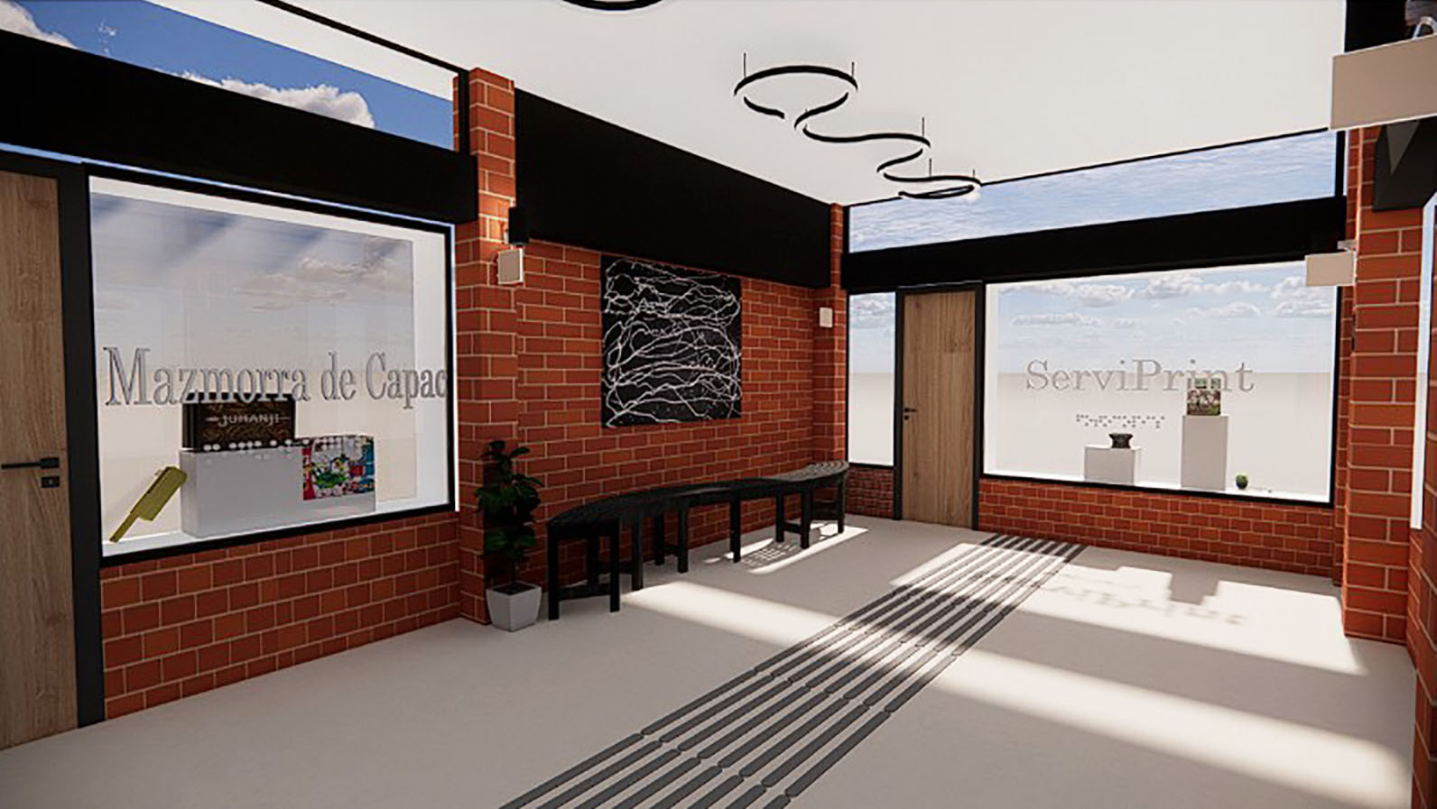 Diseño Espacios Públicos Galería San Ignacio