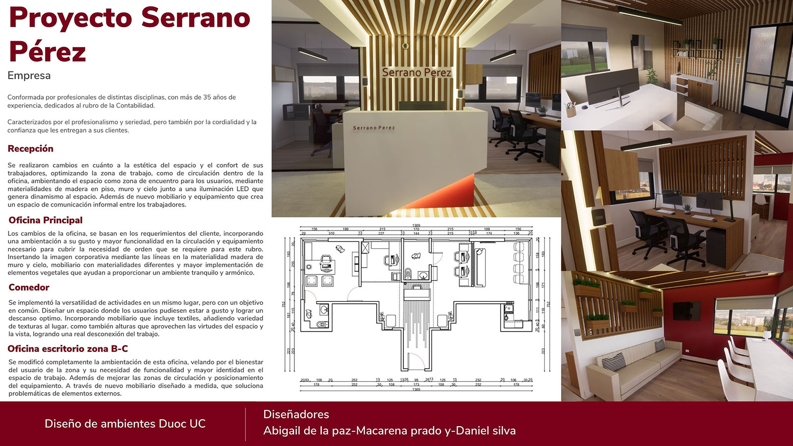 Diseño Espacios de Trabajo para Diferentes Contrapartes