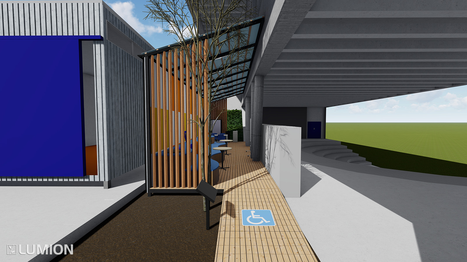 Espacios de Permanencia Duoc UC Sede Viña del Mar