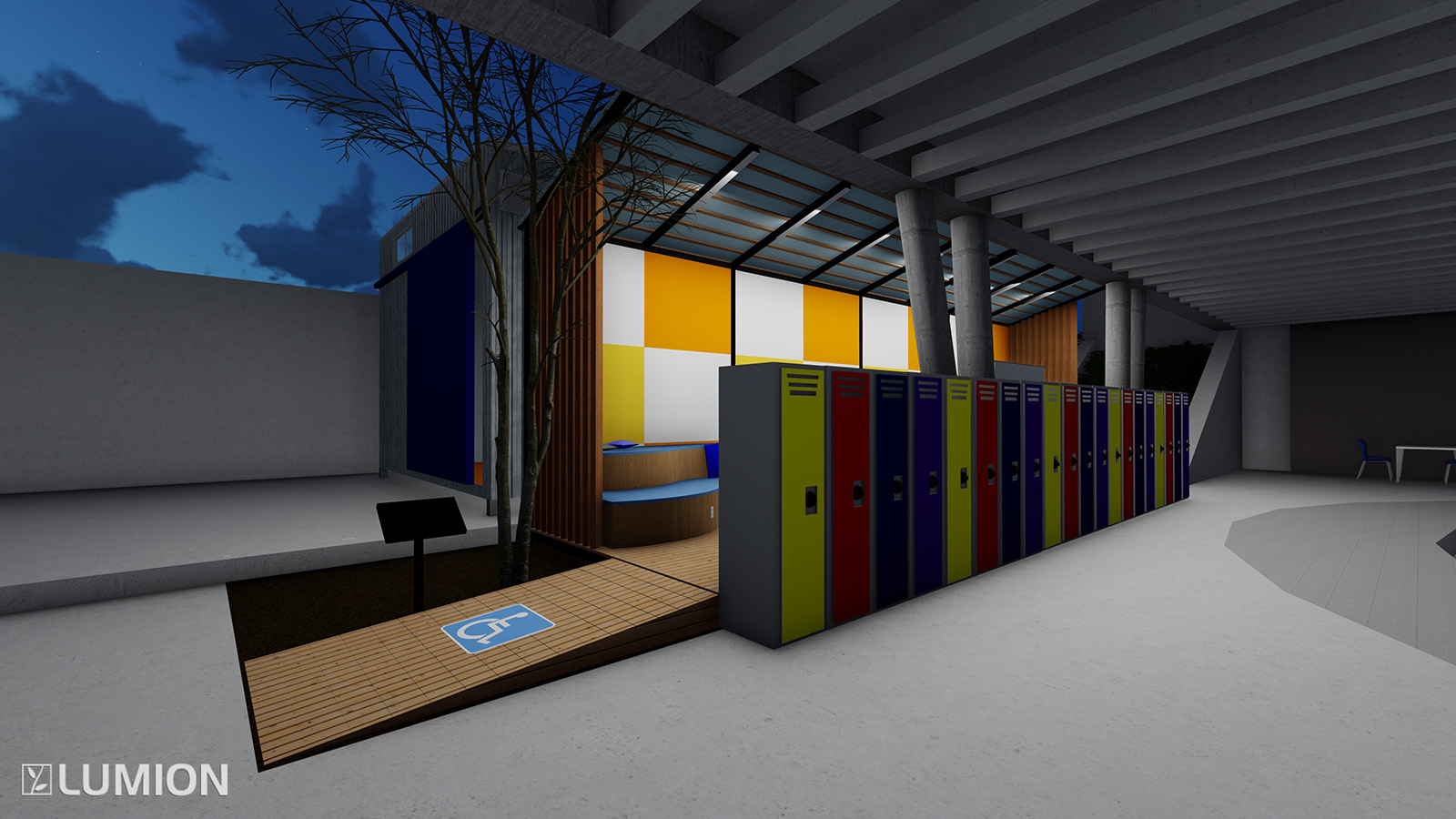 Espacios de Permanencia Duoc UC Sede Viña del Mar