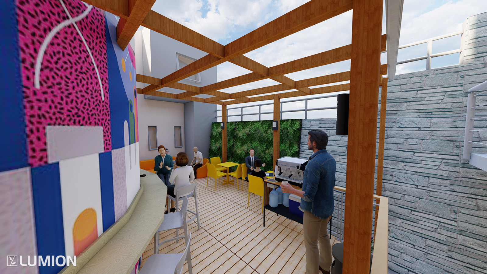 Espacios de Permanencia Duoc UC Sede Viña del Mar