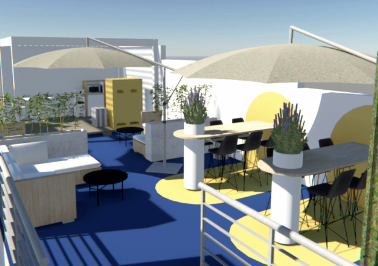 Espacios de Permanencia Duoc UC Sede Viña del Mar