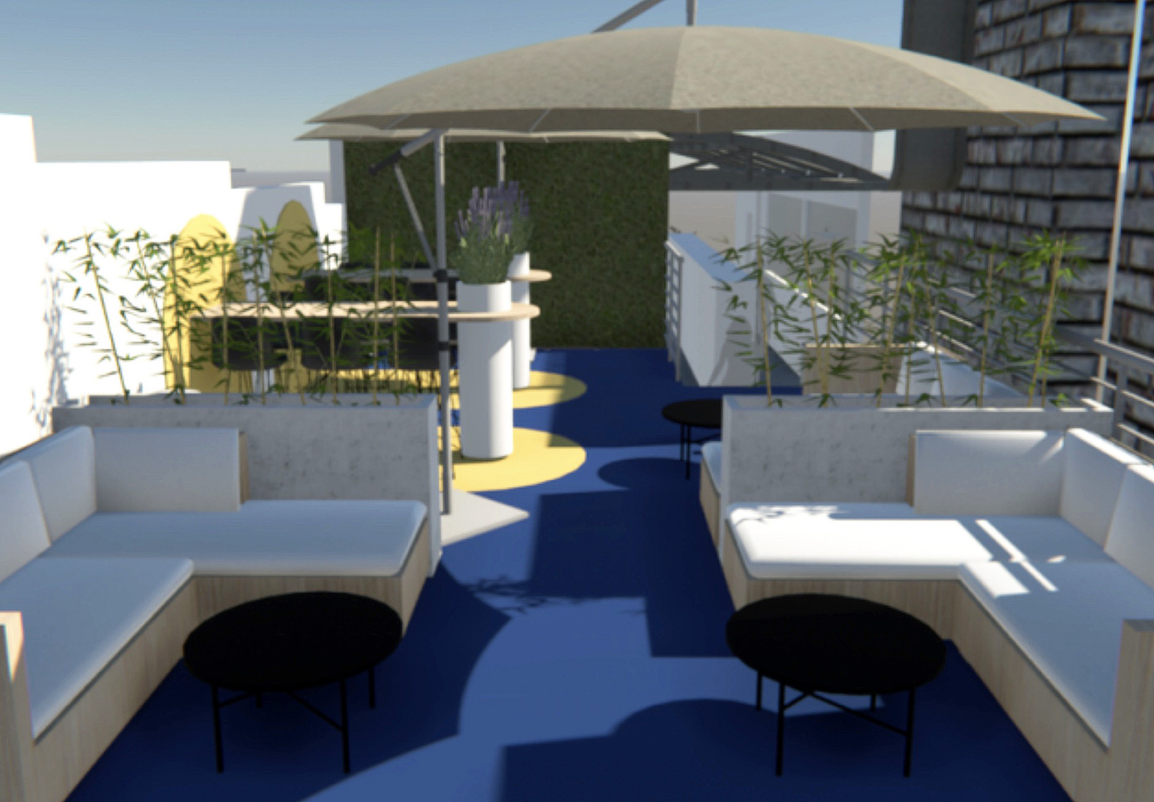 Espacios de Permanencia Duoc UC Sede Viña del Mar