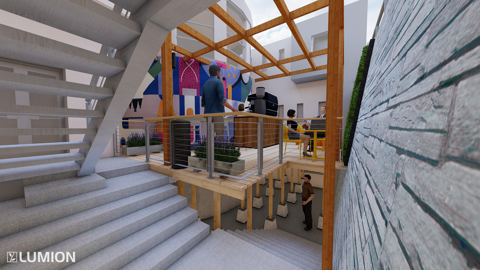 Espacios de Permanencia Duoc UC Sede Viña del Mar