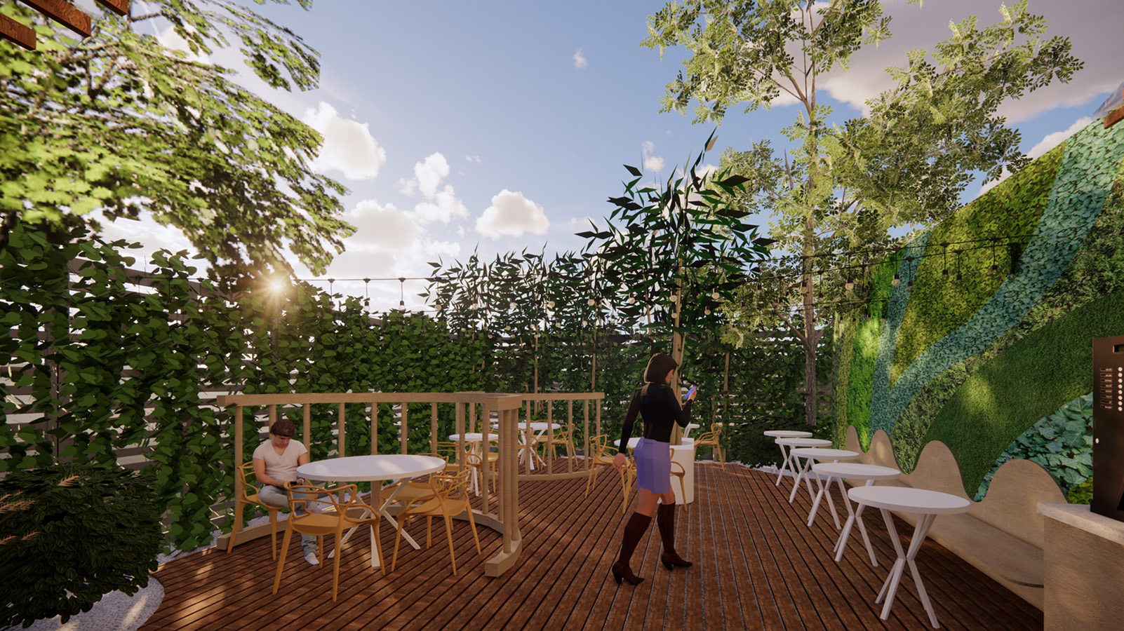 Espacios de Permanencia Duoc UC Sede Viña del Mar