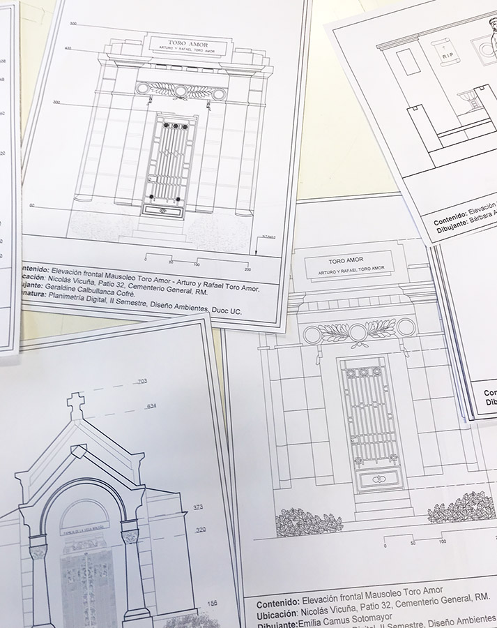 Mausoleos Calle Nicolás Vicuña (Cementerio General)