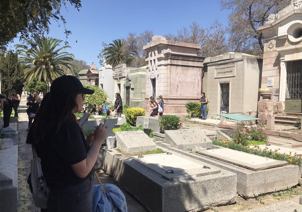 Mausoleos Calle Nicolás Vicuña (Cementerio General)