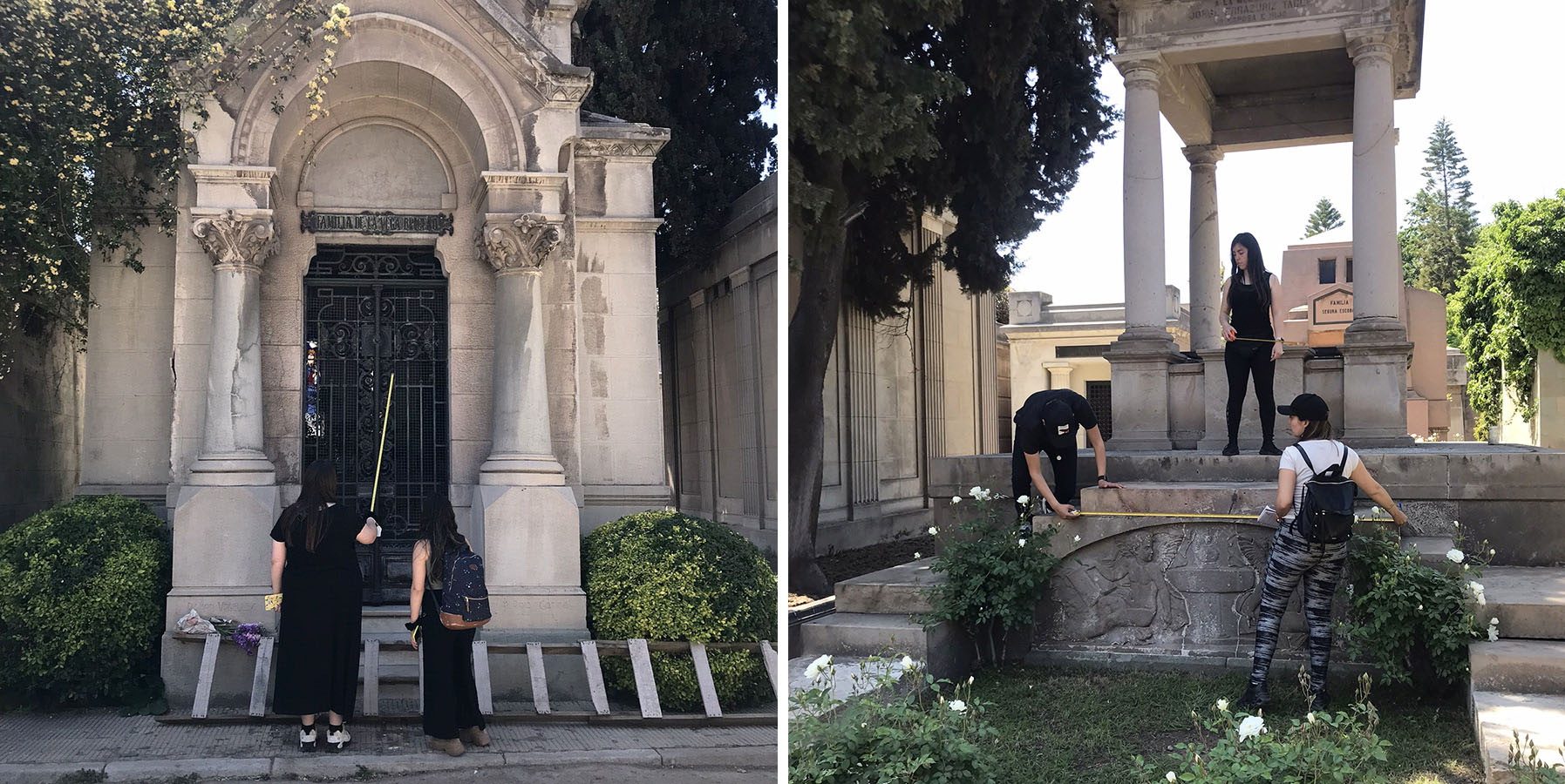 Mausoleos Calle Nicolás Vicuña (Cementerio General)