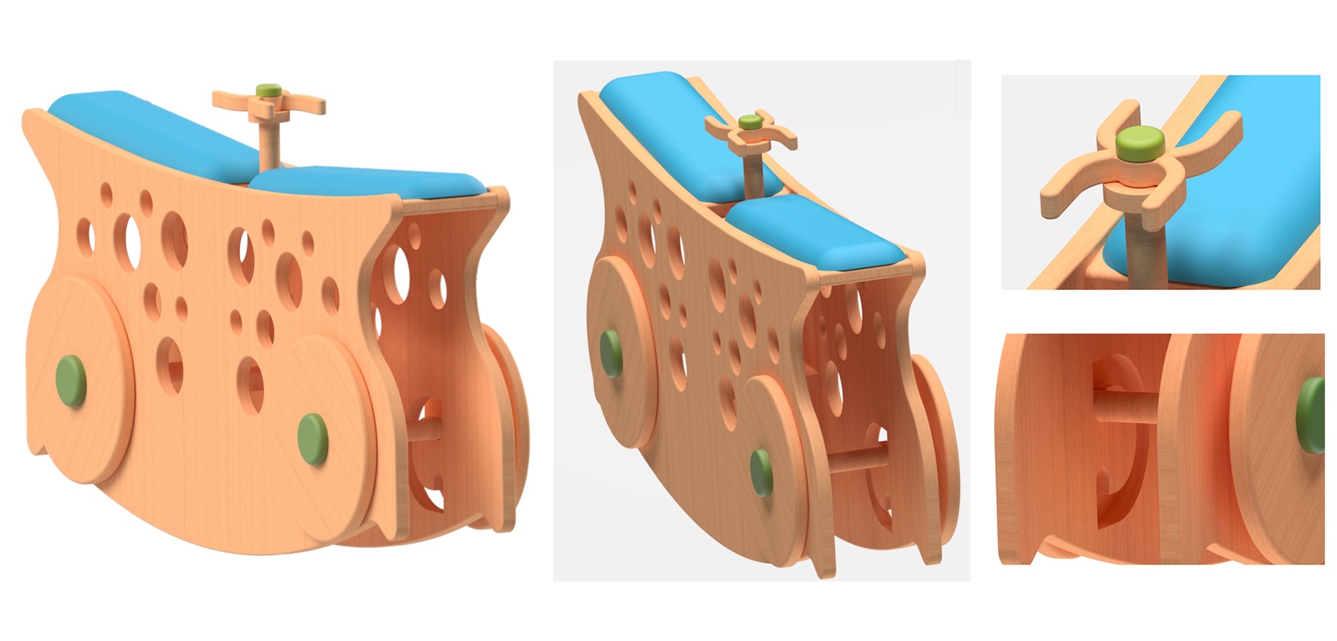 Diseño de Juguetes Recreativos Infantiles