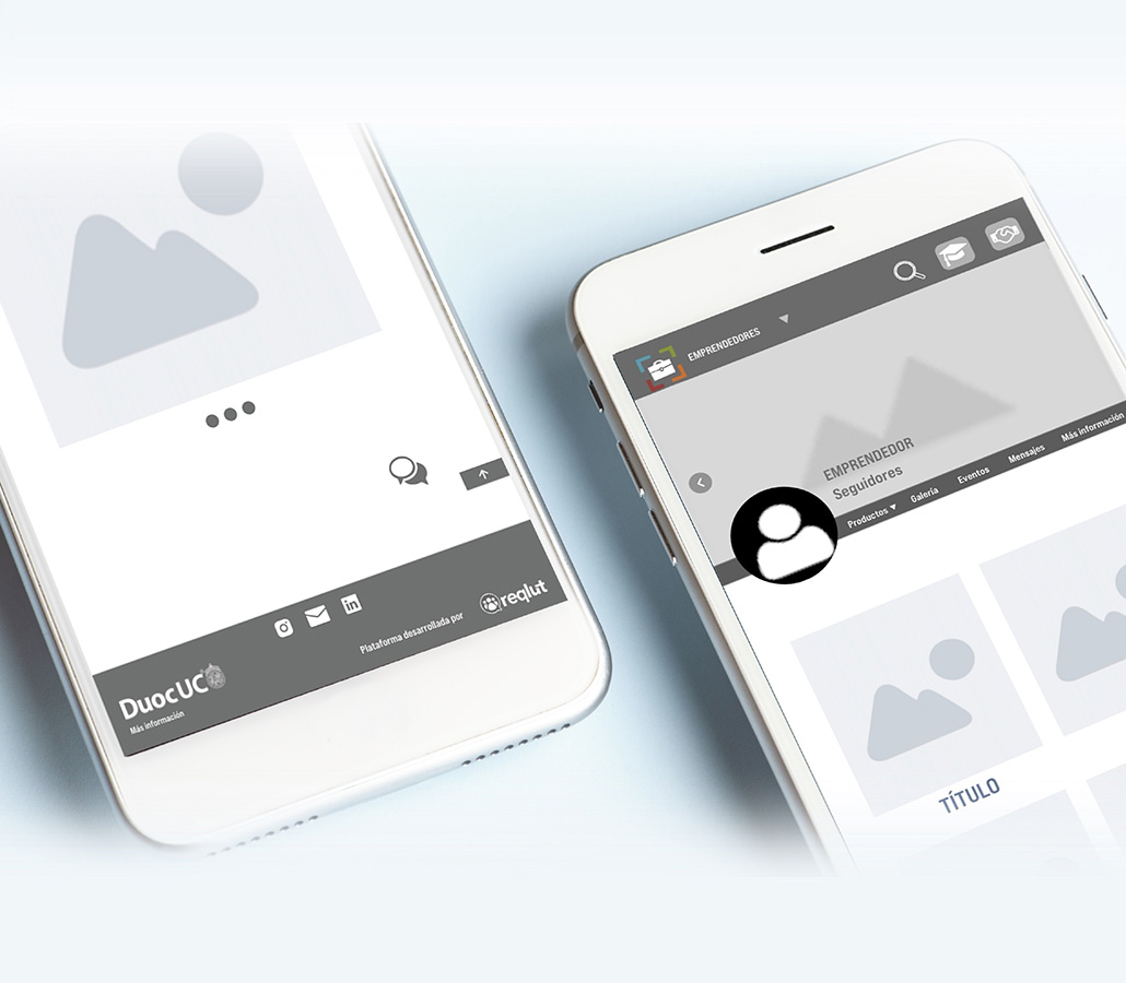Rediseño Portal Emprendedores Duoc UC – MARKETPLACE