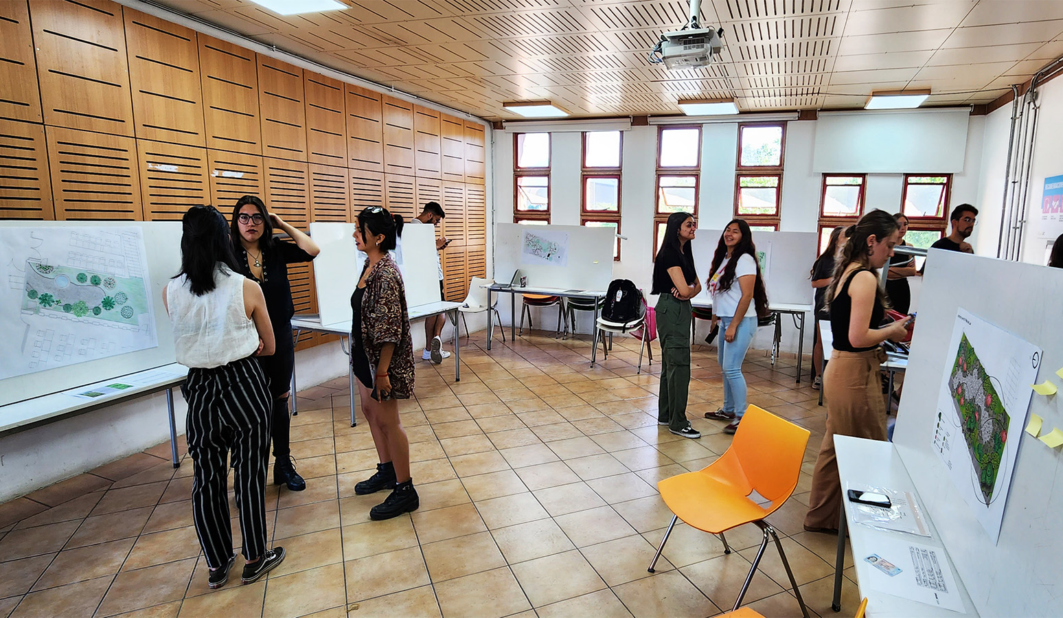 Jardín Interior Sede San Carlos de Apoquindo