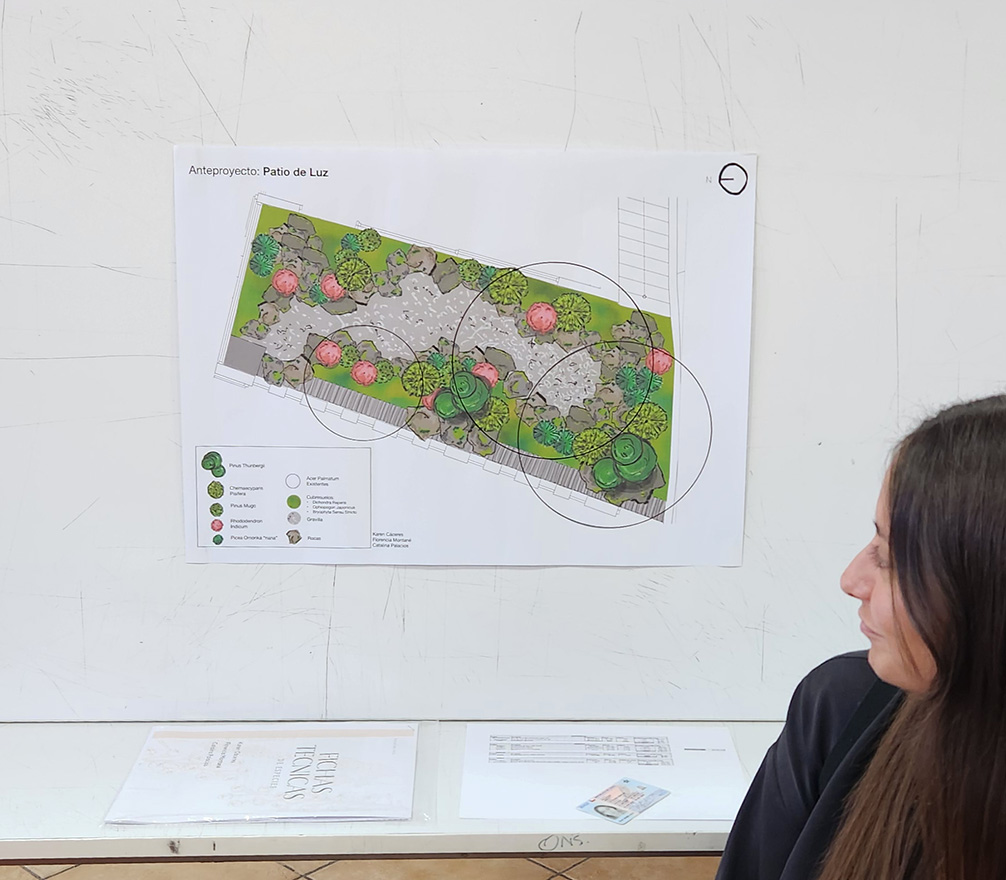 Jardín Interior Sede San Carlos de Apoquindo