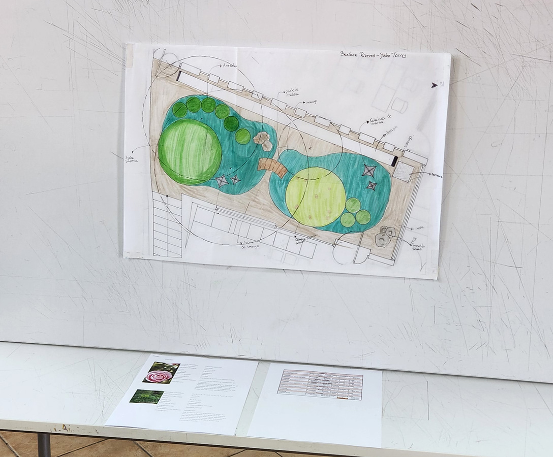 Jardín Interior Sede San Carlos de Apoquindo