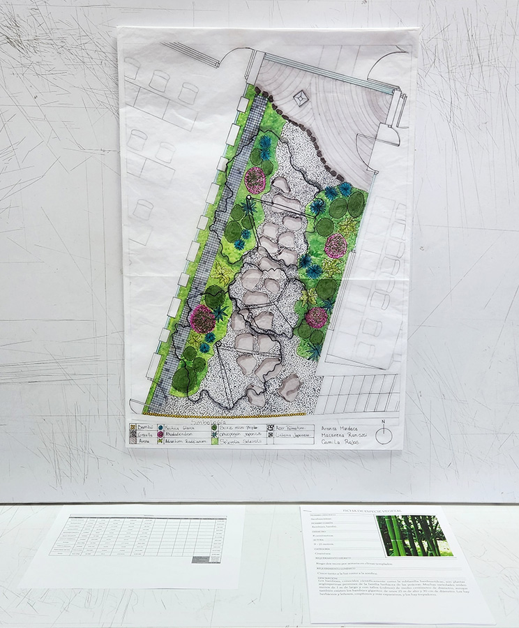 Jardín Interior Sede San Carlos de Apoquindo