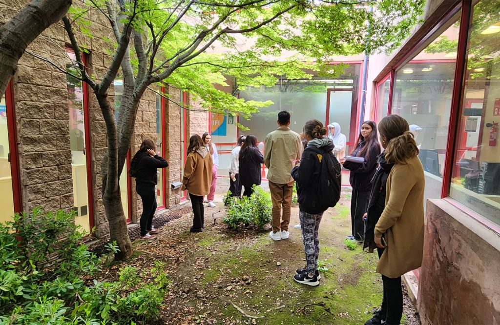 Jardín Interior Sede San Carlos de Apoquindo