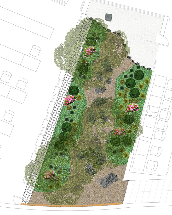 Jardín Interior Sede San Carlos de Apoquindo