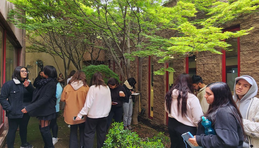 Jardín Interior Sede San Carlos de Apoquindo