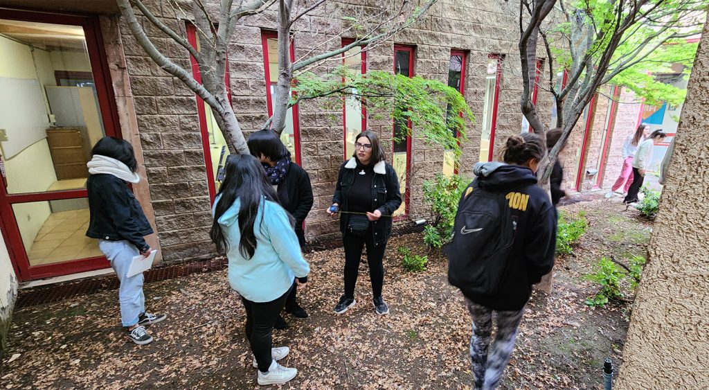 Jardín Interior Sede San Carlos de Apoquindo