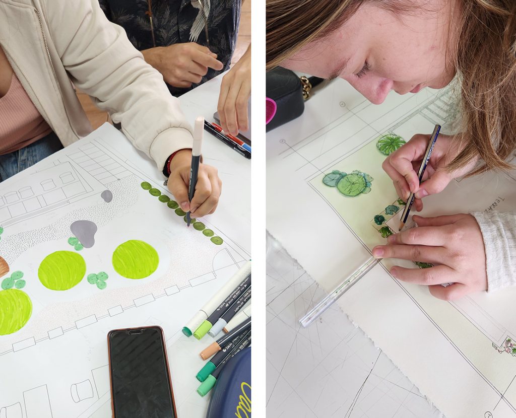 Jardín Interior Sede San Carlos de Apoquindo