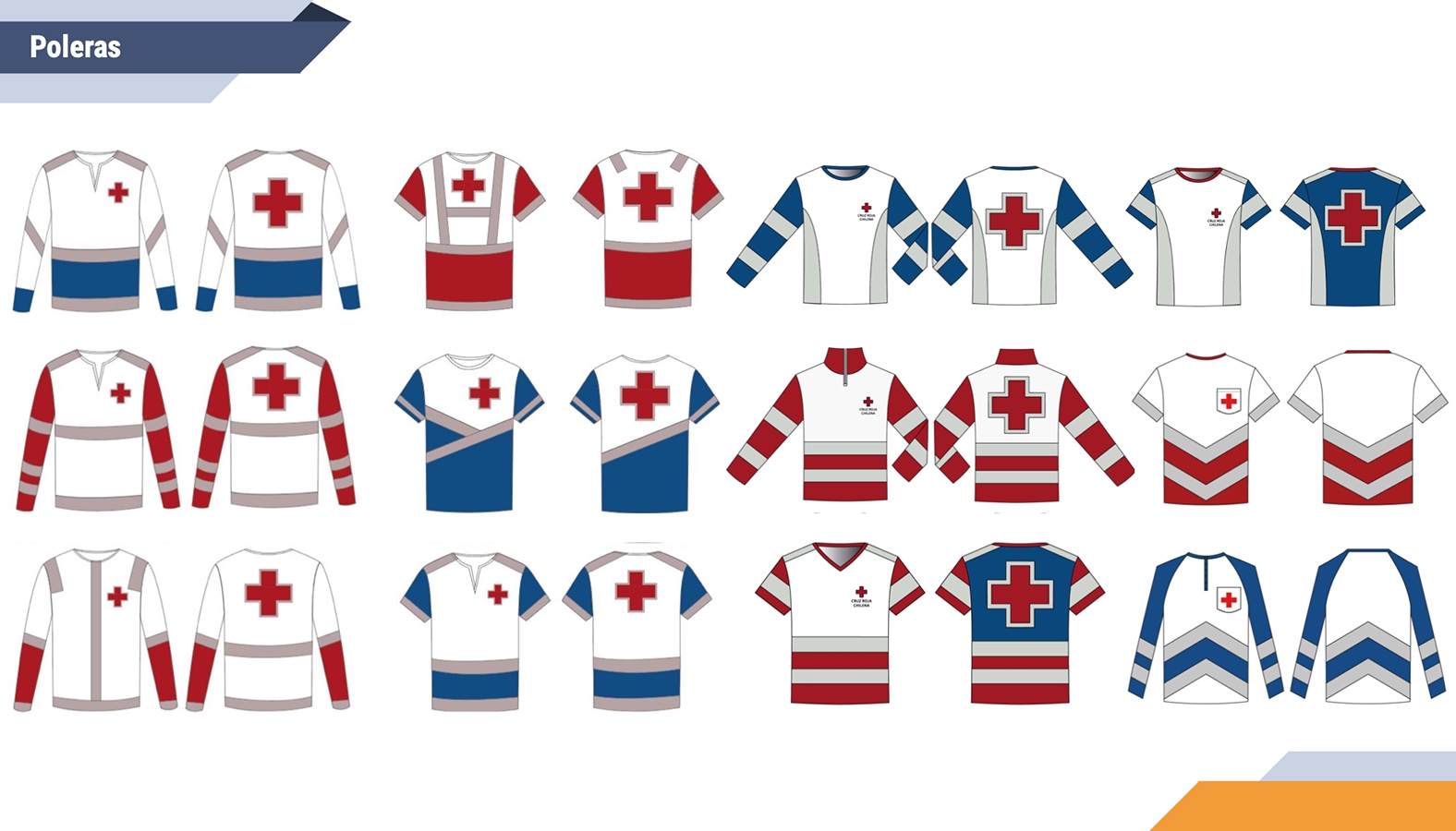 Indumentaria Laboral para Cruz Roja Chilena