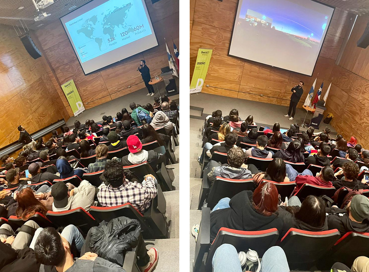 Charla y Workshop Electrolux Design / Esteban Orellana