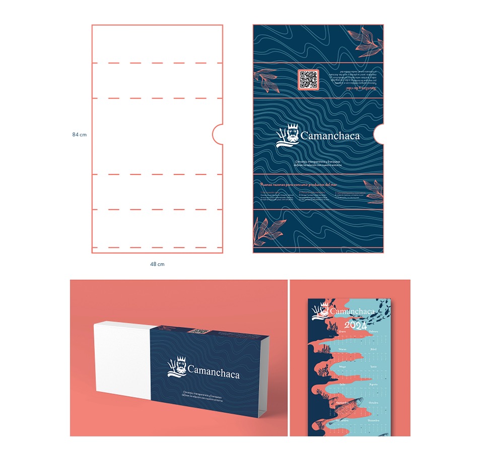 Rediseño Marca Gráfica «Camanchaca Amiga» + Packaging y Aplicaciones