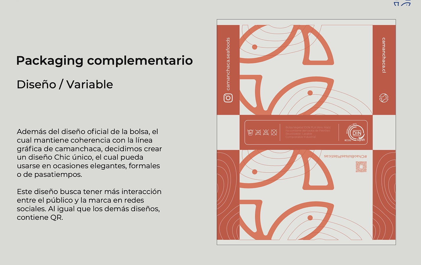 Rediseño Marca Gráfica «Camanchaca Amiga» + Packaging y Aplicaciones
