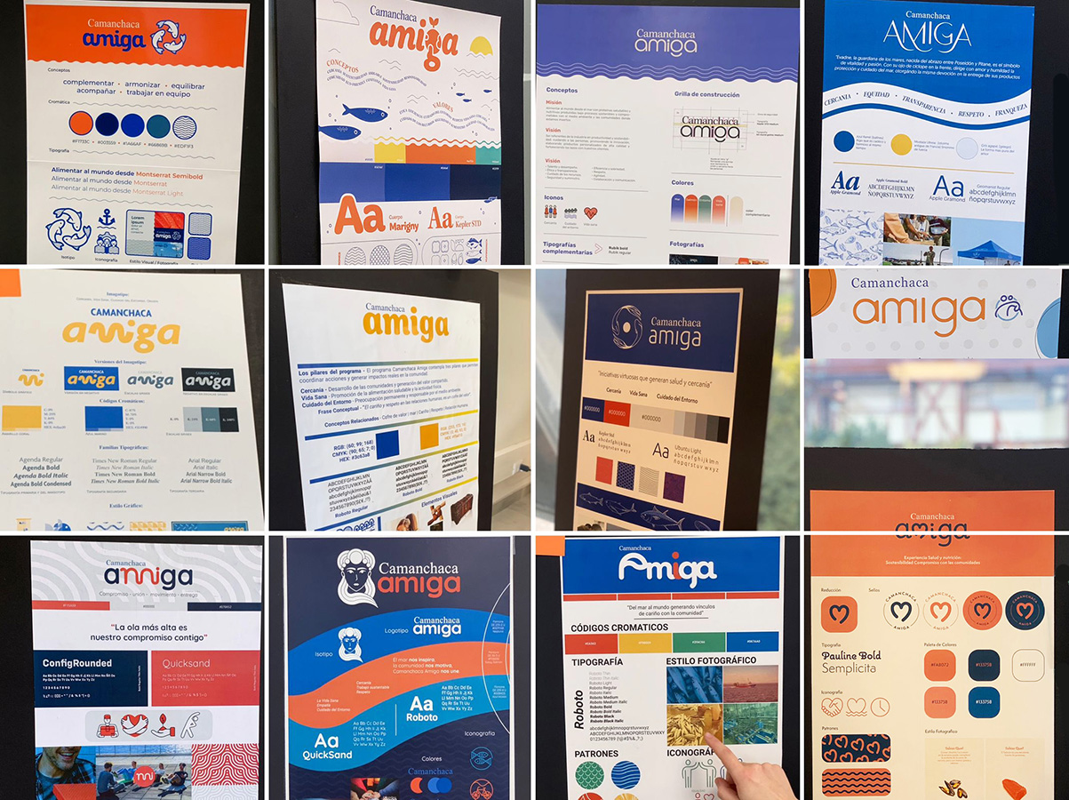 Rediseño Marca Gráfica «Camanchaca Amiga» + Packaging y Aplicaciones