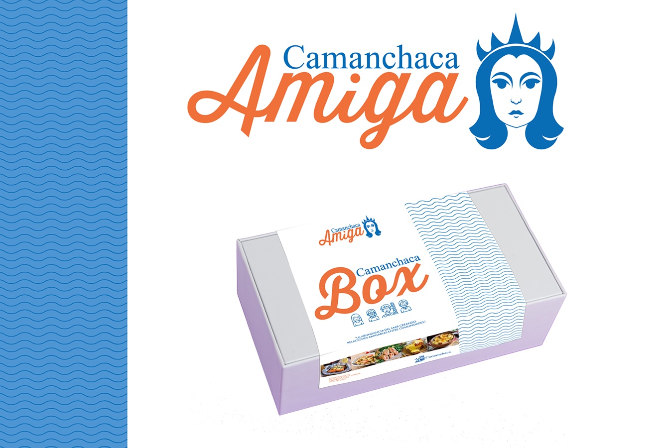 Rediseño Marca Gráfica «Camanchaca Amiga» + Packaging y Aplicaciones