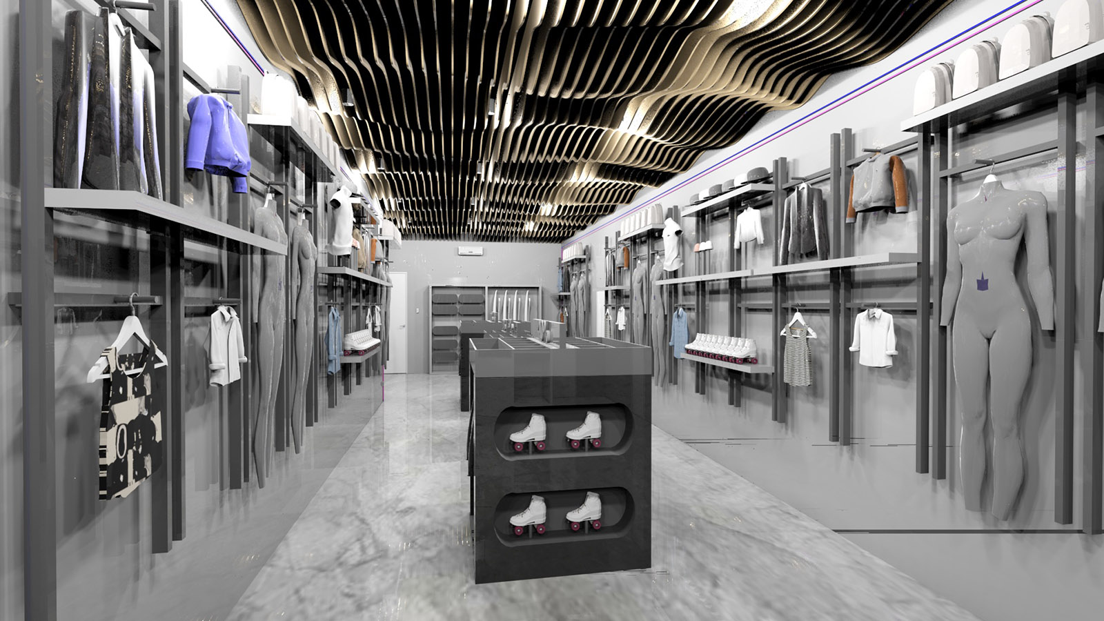 Espacios Funcionales en Tiendas ANVASO-FAGU / BORDERLINE