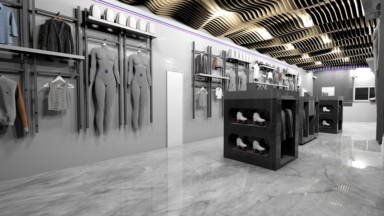 Espacios Funcionales en Tiendas ANVASO-FAGU / BORDERLINE