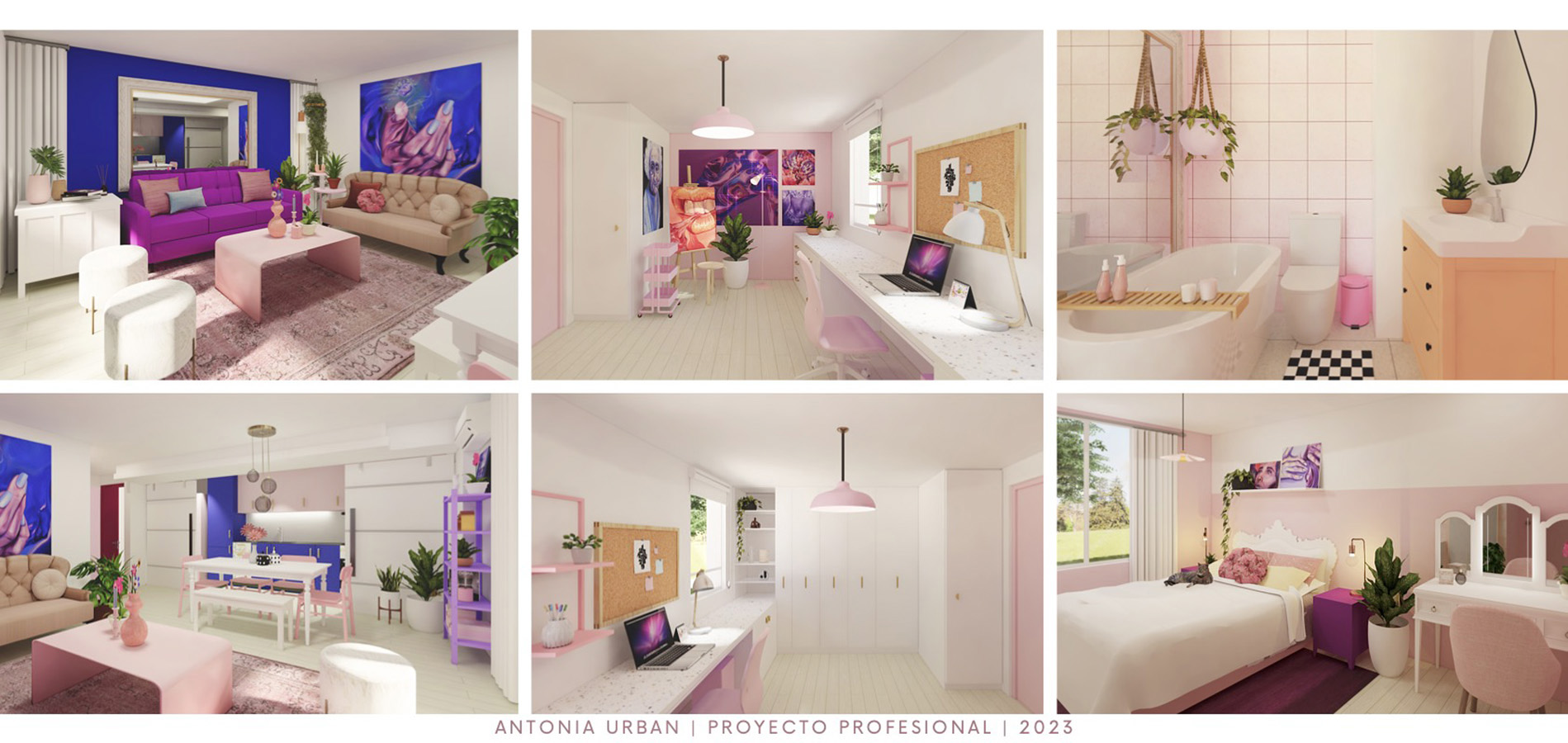 PROYECTO PROFESIONAL / Propuestas Diseño de Ambientes