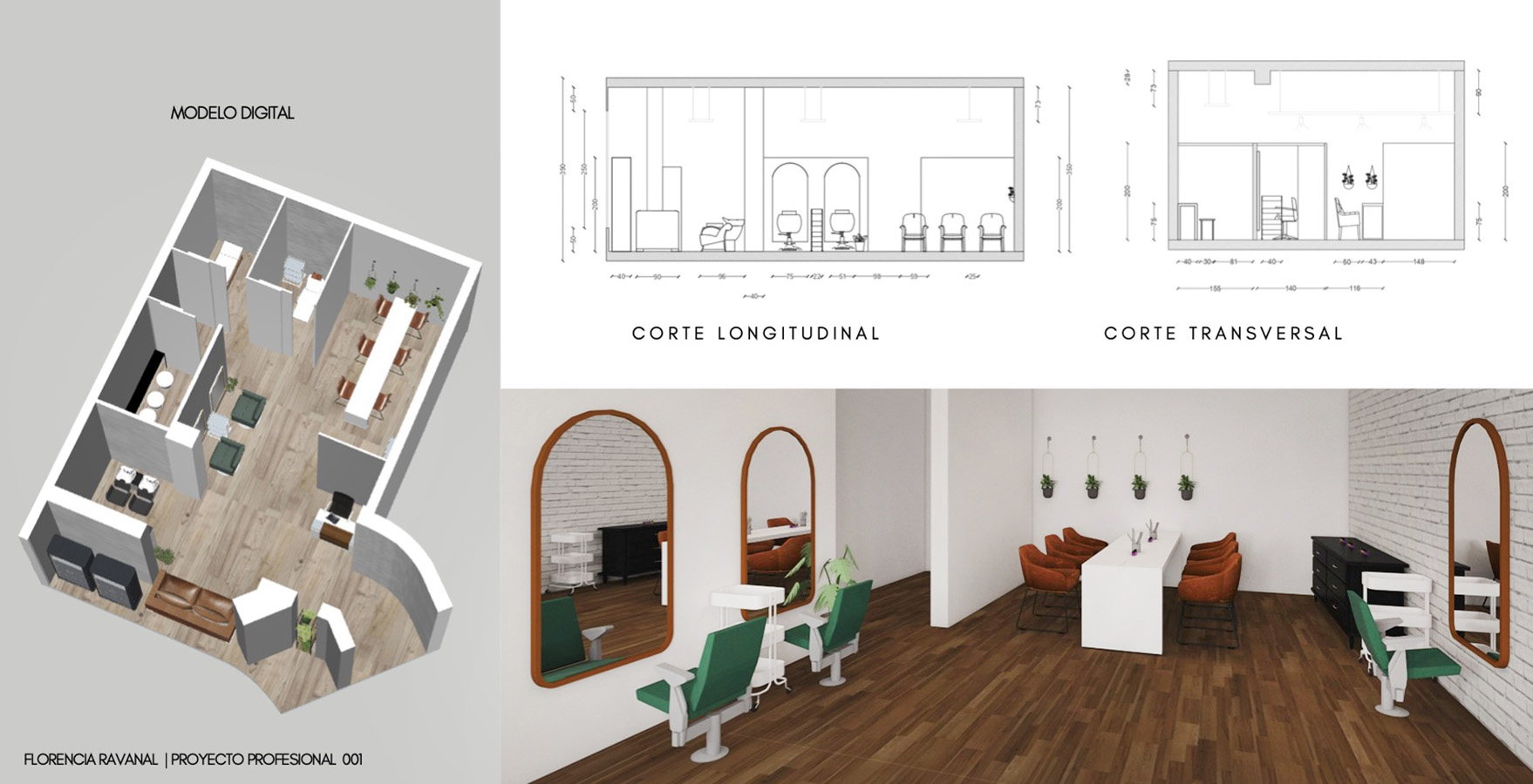 PROYECTO PROFESIONAL / Propuestas Diseño de Ambientes