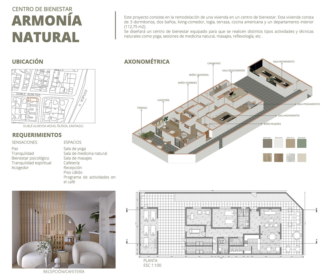 PROYECTO PROFESIONAL / Propuestas Diseño de Ambientes