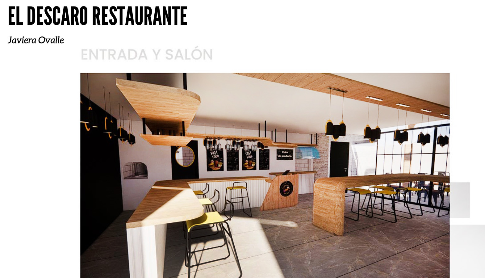 PROYECTO PROFESIONAL / Propuestas Diseño de Ambientes – PAO 1