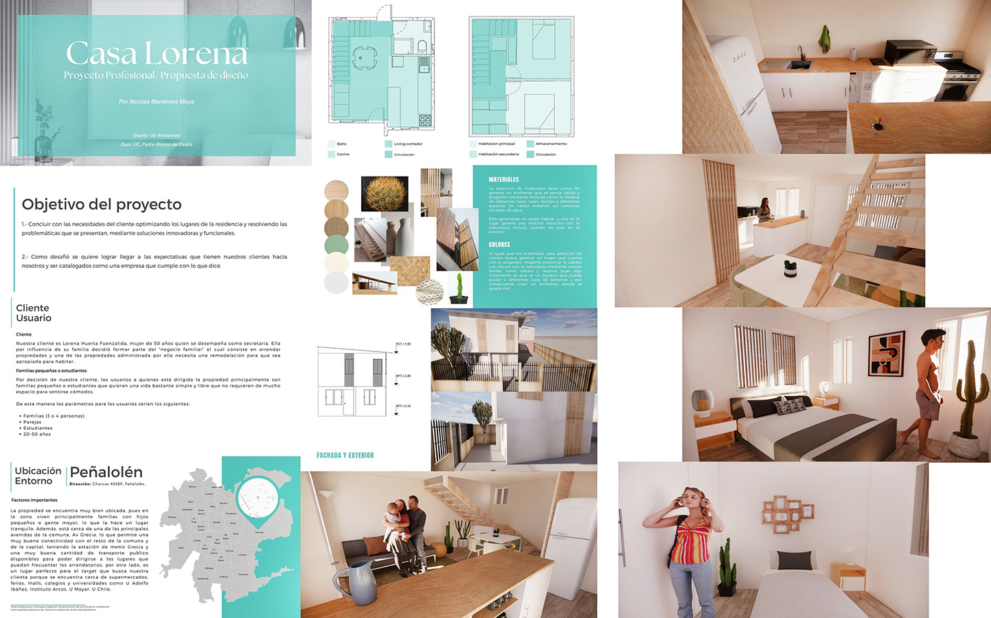 PROYECTO PROFESIONAL / Propuestas Diseño de Ambientes – PAO 2