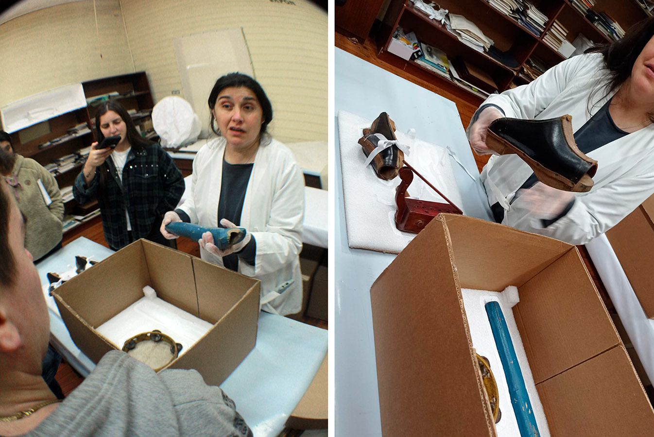 Pedro del Río Zañartu Recibe a Violeta Parra