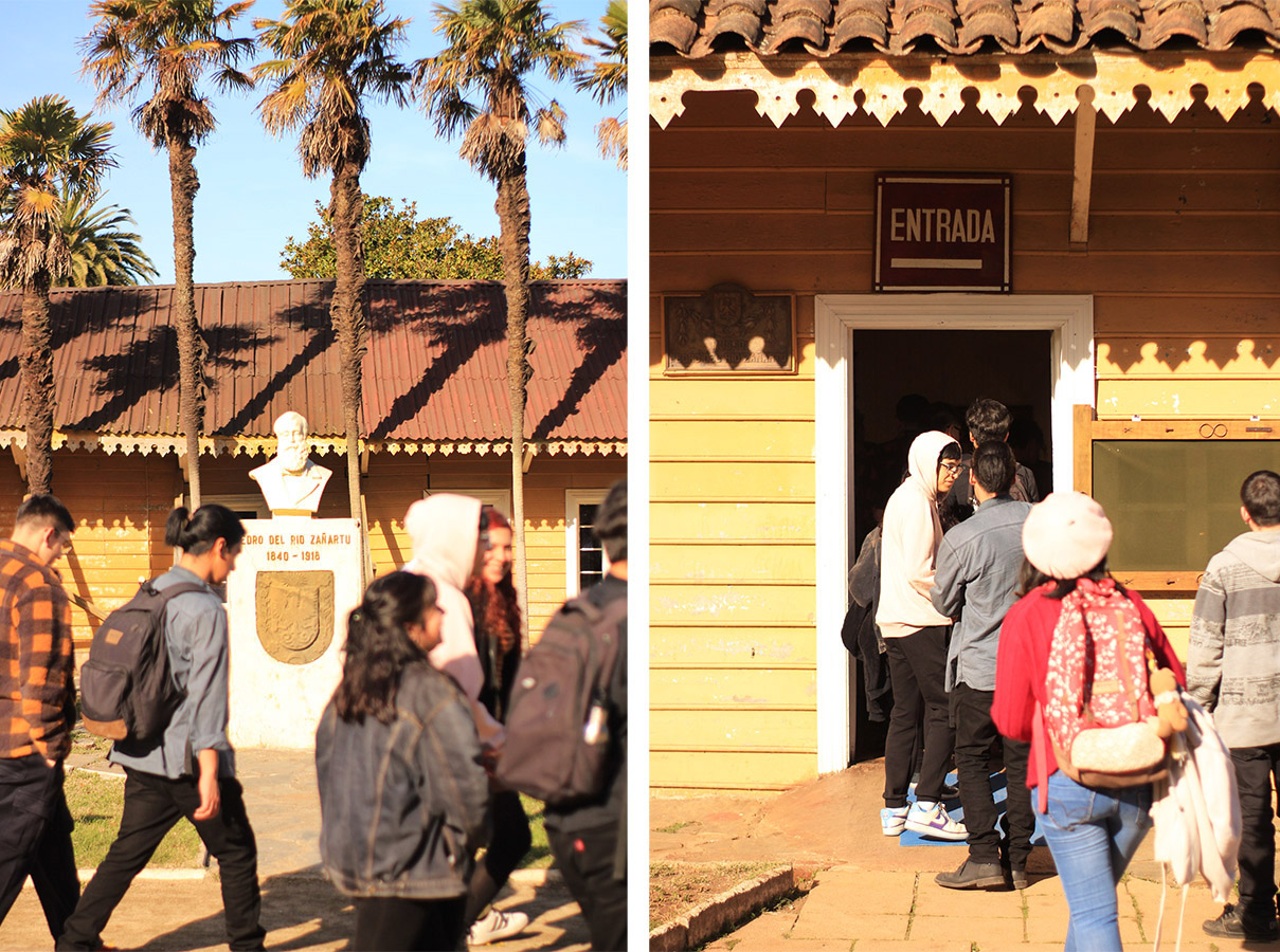 Pedro del Río Zañartu Recibe a Violeta Parra