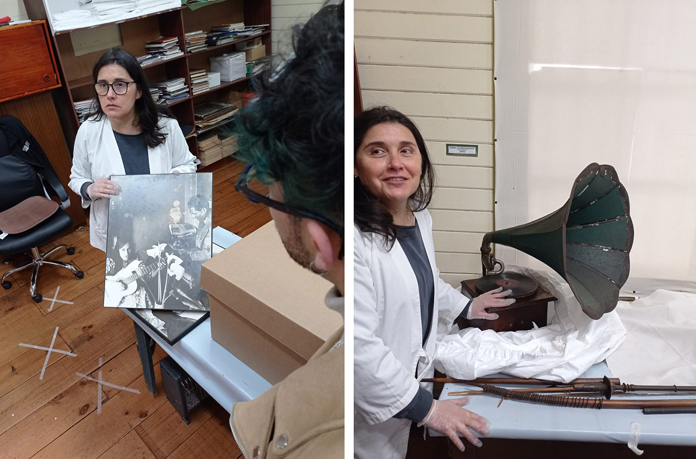 Pedro del Río Zañartu Recibe a Violeta Parra