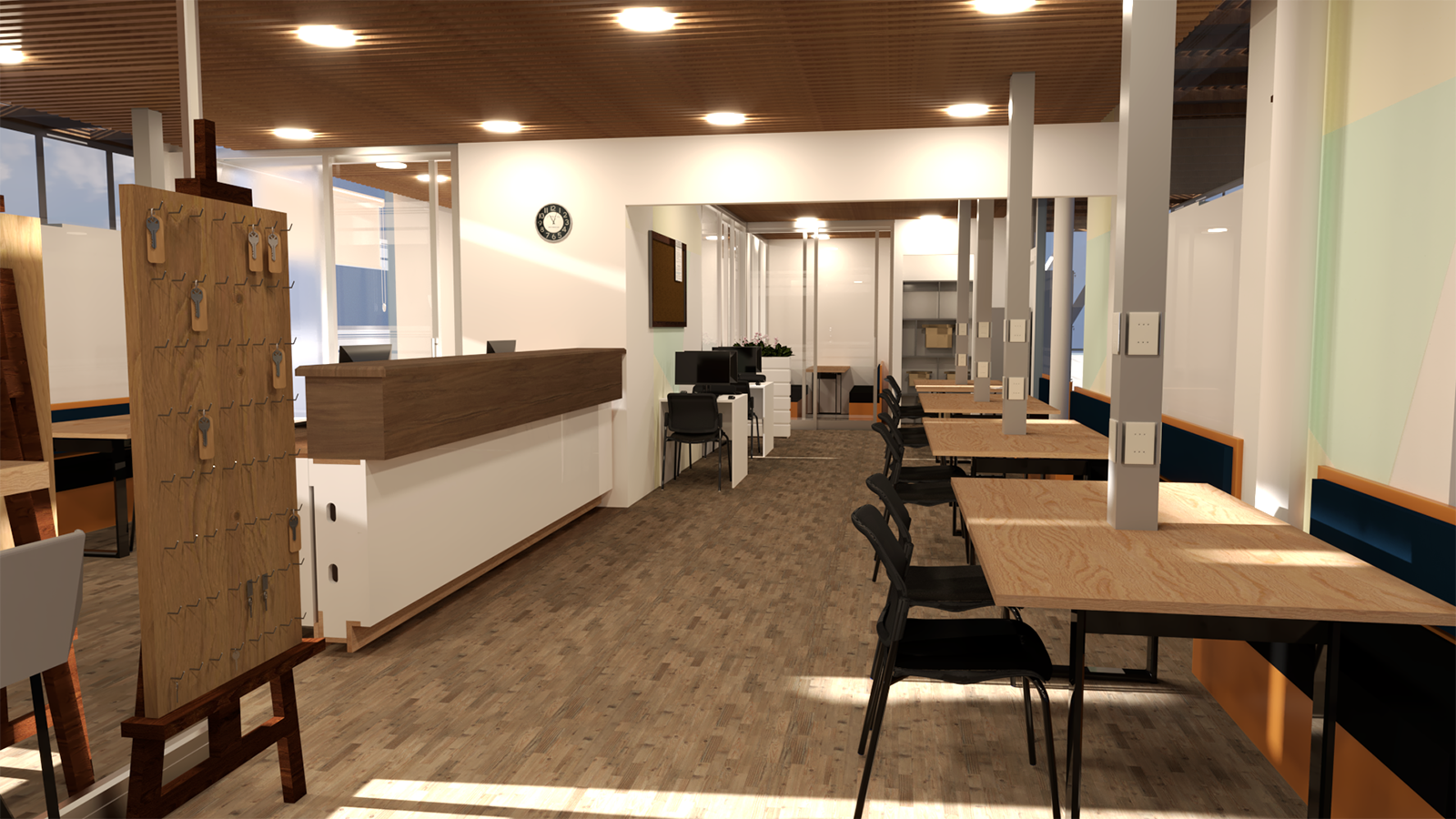 Rediseño Sala de Profesores Duoc UC Sede Plaza Oeste