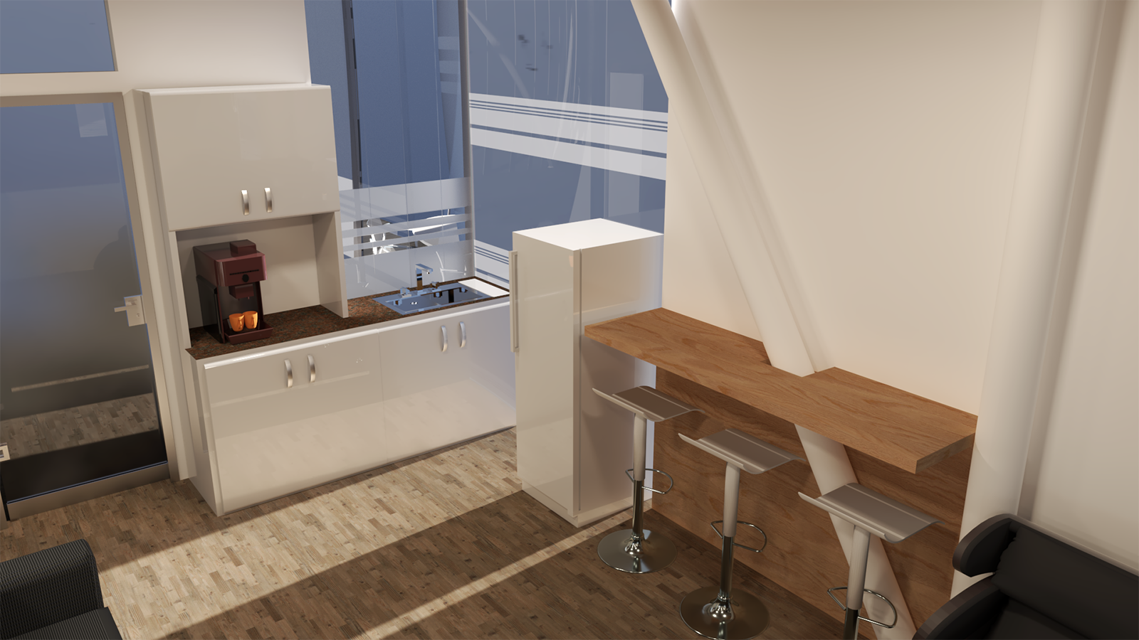 Rediseño Sala de Profesores Duoc UC Sede Plaza Oeste