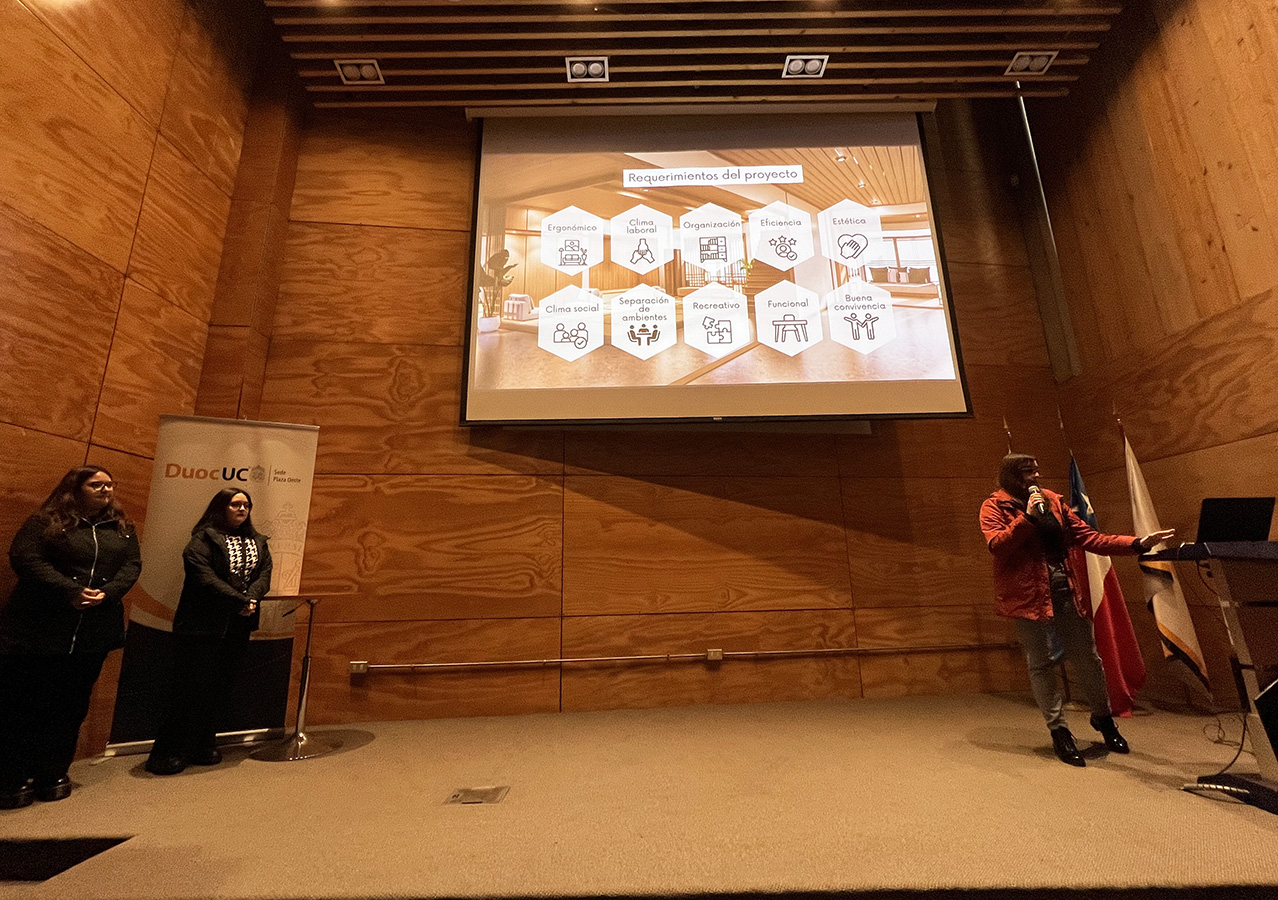 Rediseño Sala de Profesores Duoc UC Sede Plaza Oeste