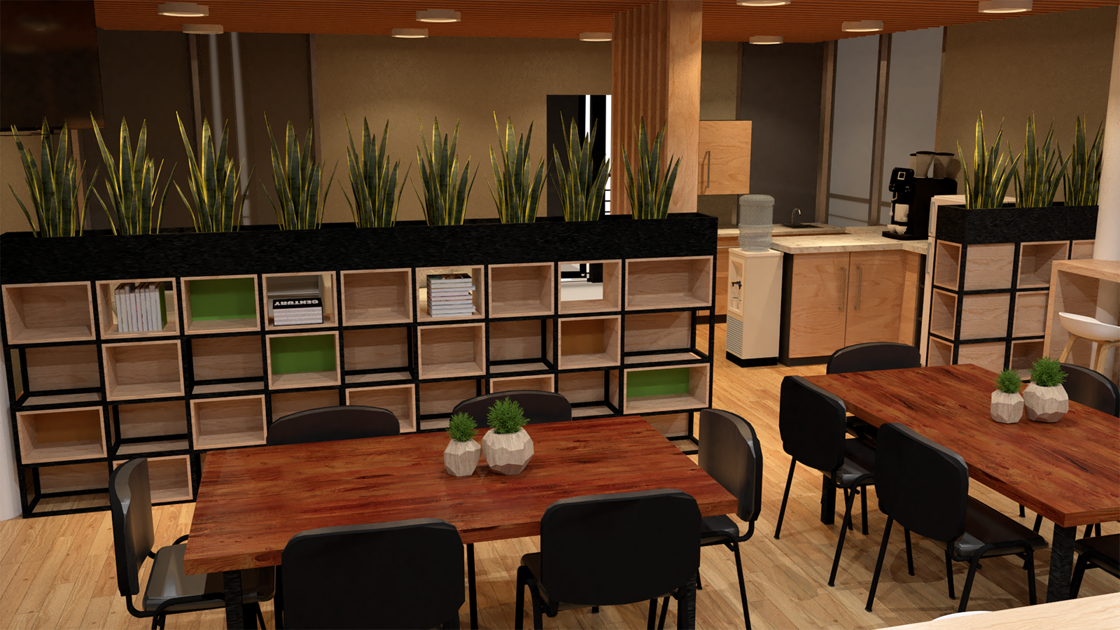 Rediseño Sala de Profesores Duoc UC Sede Plaza Oeste