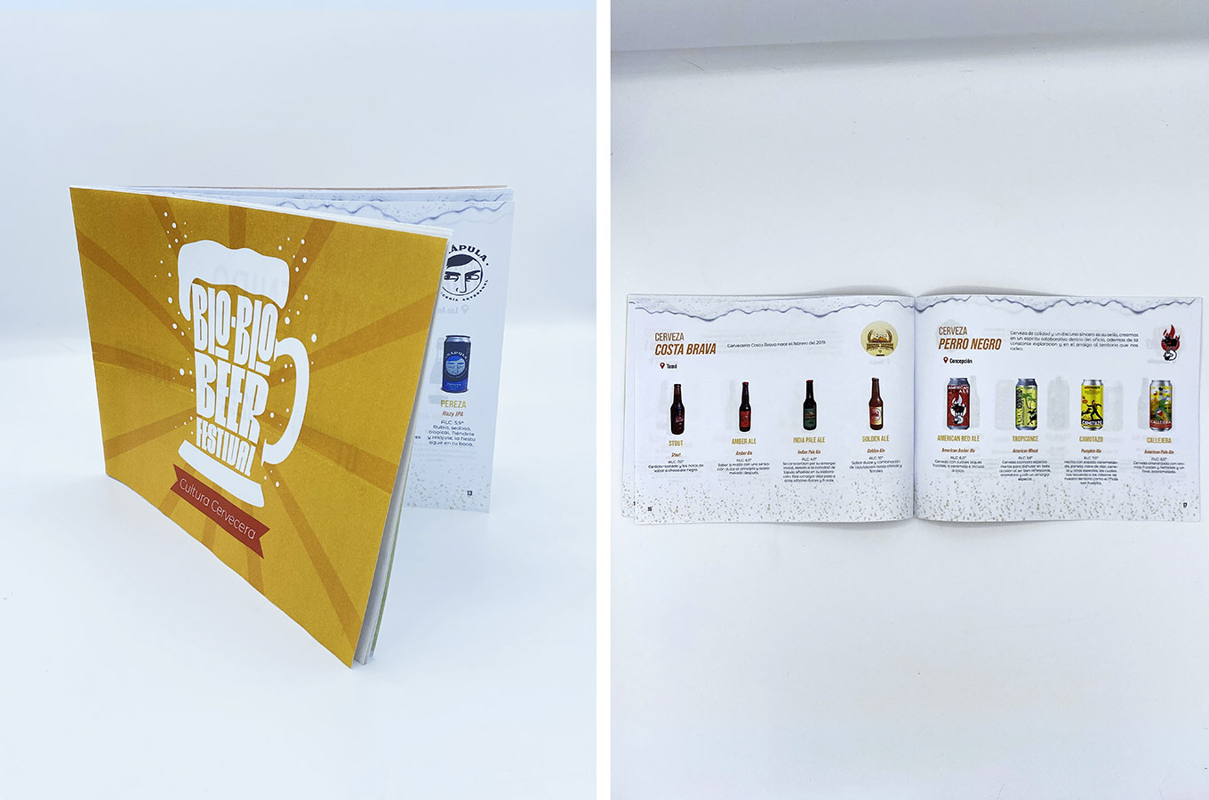 Material Promocional para Asociación Cervecería Artesanal BioBío